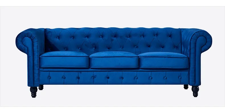 Light luxury fabric Nordic living room ins Internet celebrity sofa B & B apartment sofa
