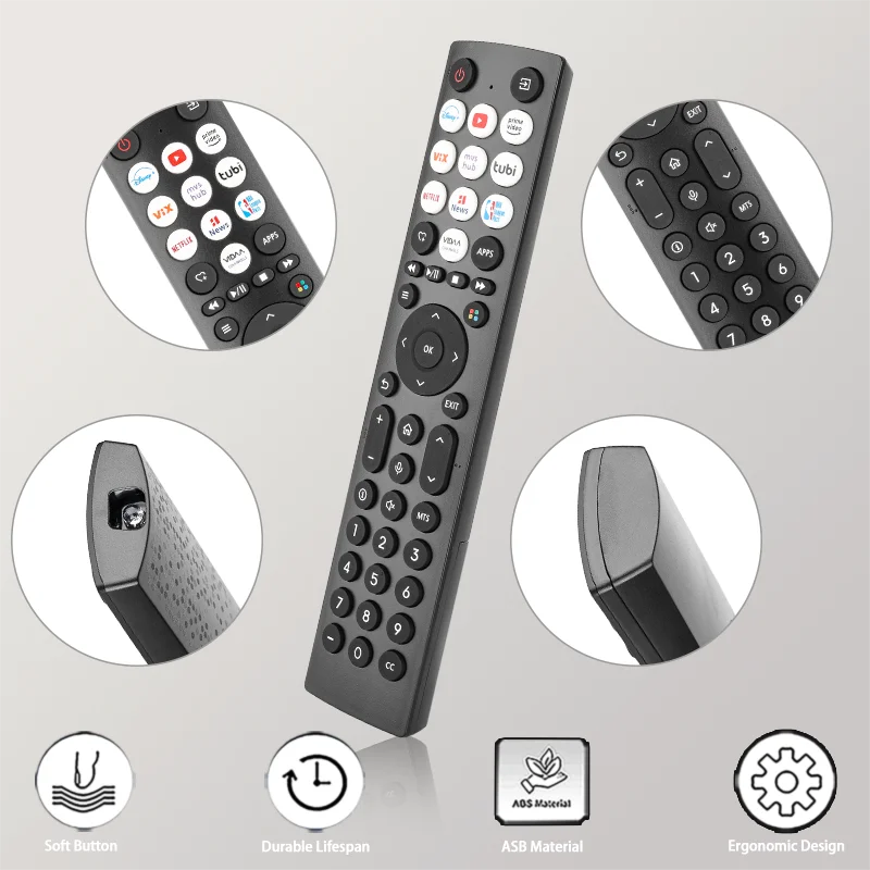 ERF2T36H Para control remoto Hisense, para Hisense Smart TV LED UHD 4K