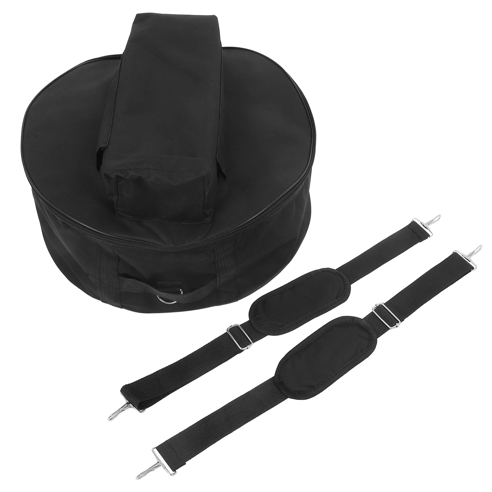 

Percussion Instruments Bag Snare Drum Storage Accessory One Shoulder Cases Bags Black