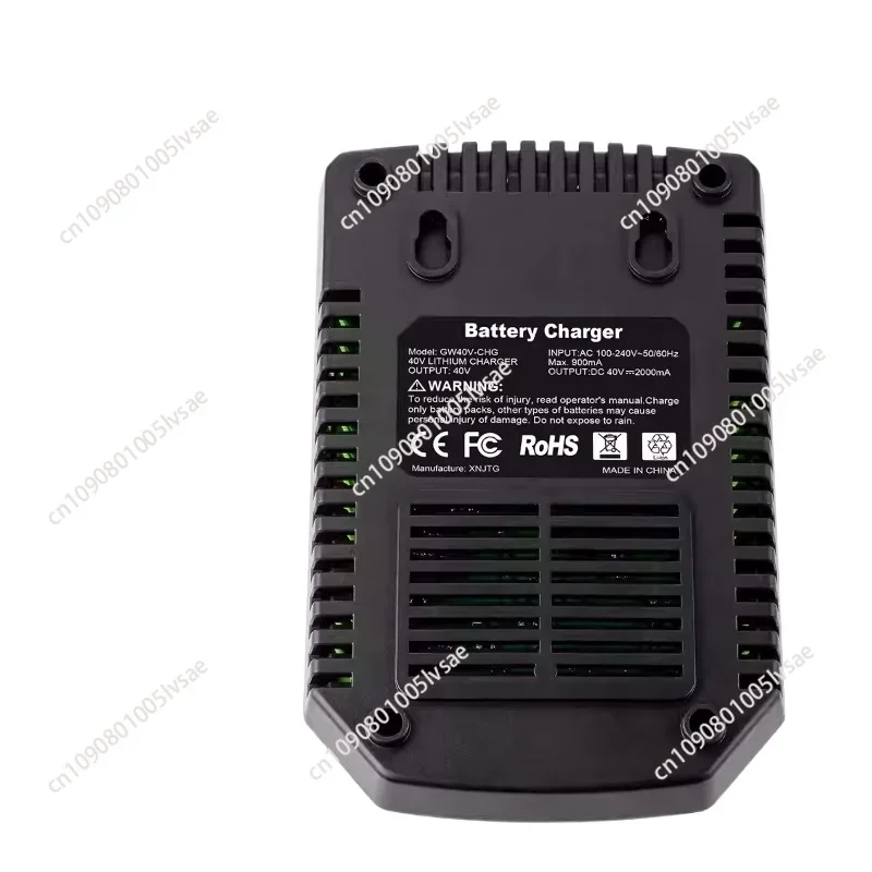 40V Lithium Battery Charger suitable for GreenWorks 29482 G-MAX 40V Li-Ion Battery 29472 29482 29652 G40825 EU Plug