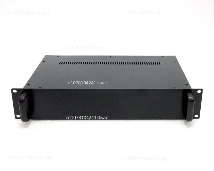 

black 19 inch 2U project DIY chassis data switch box Chassis power communication server chassis 425*88*250 mm