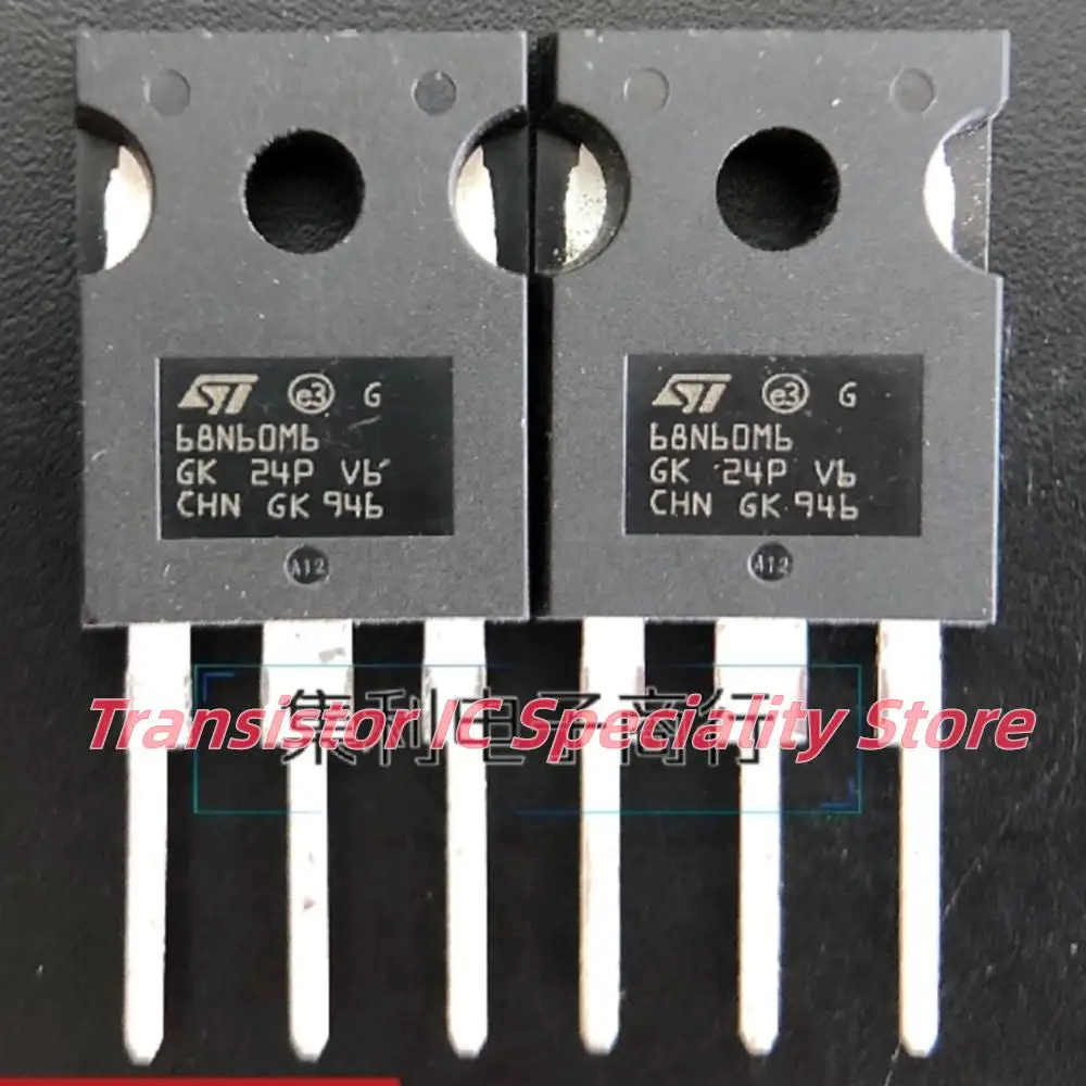 5PCS-10PCS  68N60M6 STW68N60M6   TO-247 63A/600V Imported  Original  Quick Delivery