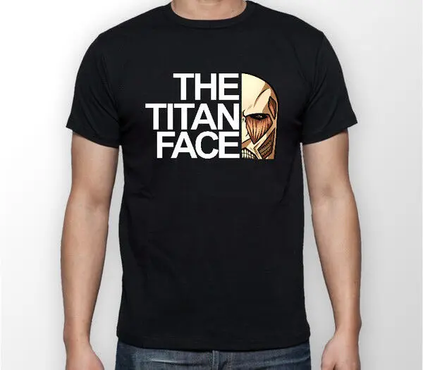 

The Titan Face Attack on Titan Anime Unisex Tshirt T-Shirt Tee ALL SIZES
