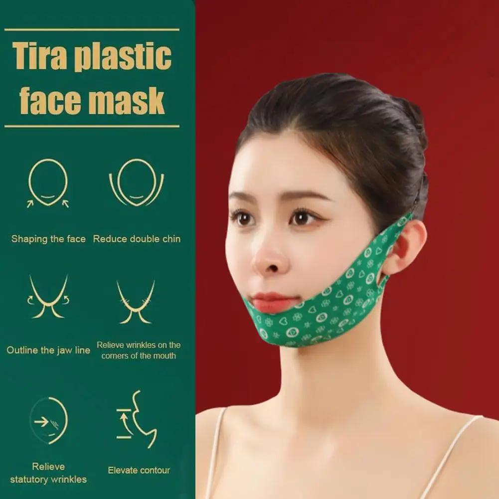 New V Shaper Bandage Lift Up Belt Reduce Double Chin Skin Face Sculpting Tool Care Face Sleeping Tapes Lifting M2r0