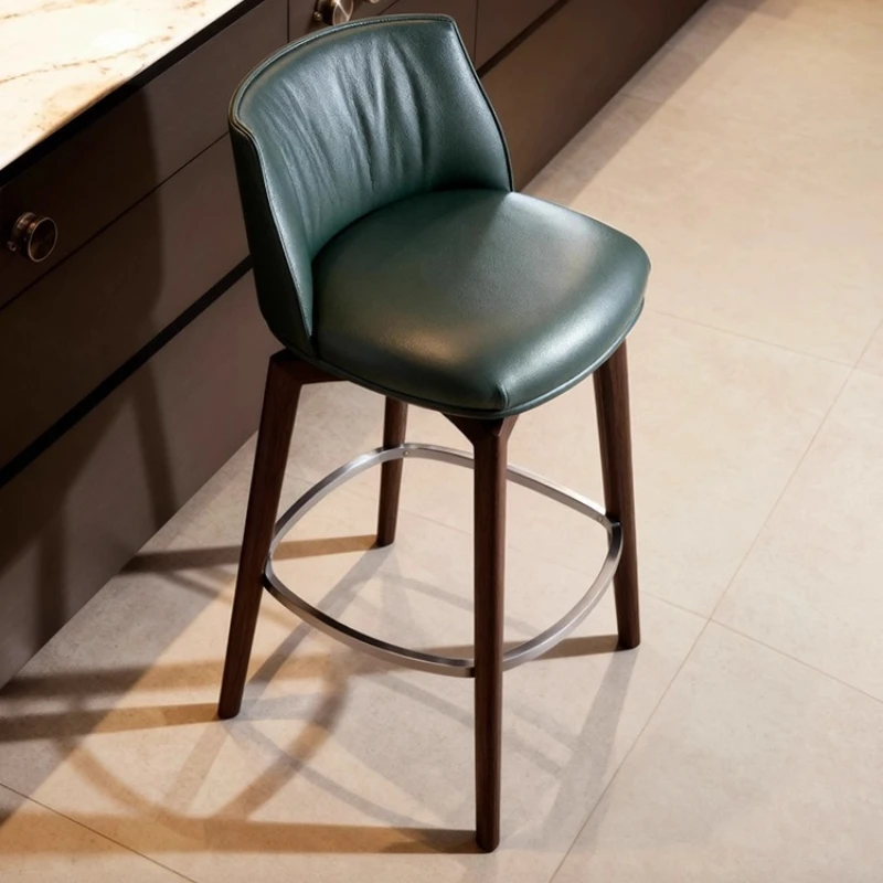 

Height Bedroom Barstools Restaurant High Leather Gaming Soft Barstools Comfortable Ergonomic Cadeira Lounge Suite Furniture