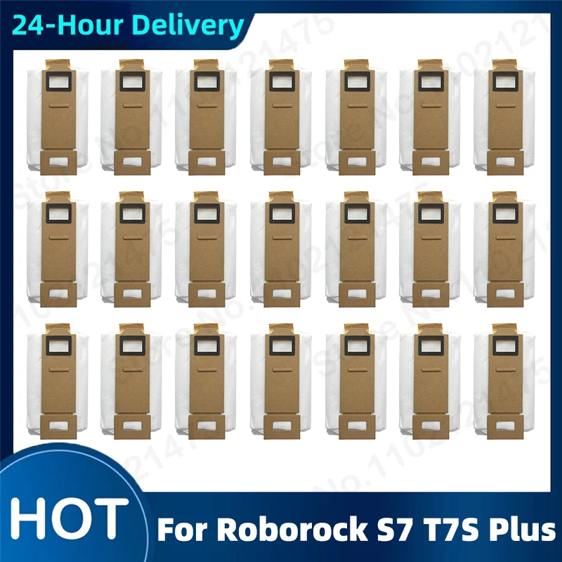 

For Roborock S7 T7S Plus vacuum cleaner accessories dust bags cleaning clothreplacement xiaomi G10 robot parts