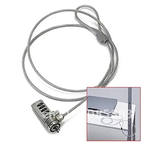 Notebook Security Lock Password Digit Security Computer Lock Anti-theft Chain For Notebook PC Laptop