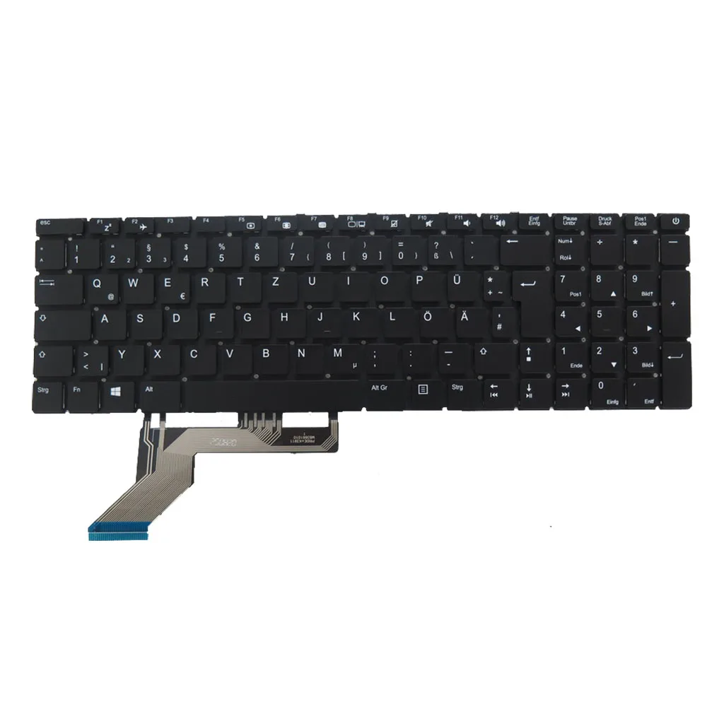 German GR Keyboard For MEDION AKOYA P17603 MD61691 MD61782 Black Without Frame