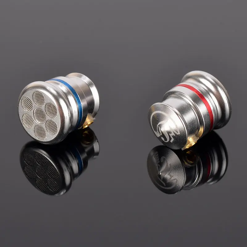 TONEKING TY2 Pro With mic  Earbud Full Metal Housing Coaxial Double Dynamic HIFI Fever Metal Earbud MMCX Earphone