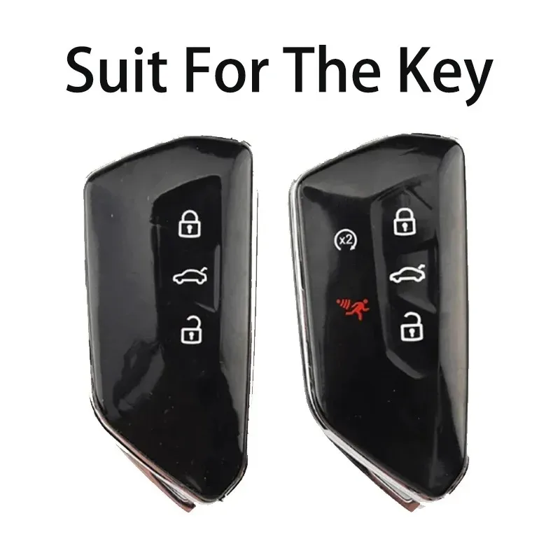 ICAR for VW Golf 8 MK8 Teramont ID3 ID4 ID5 Skoda Octavia Seat Leon Smart Remote Key Case Cove Car Styling Key Fob Accessories