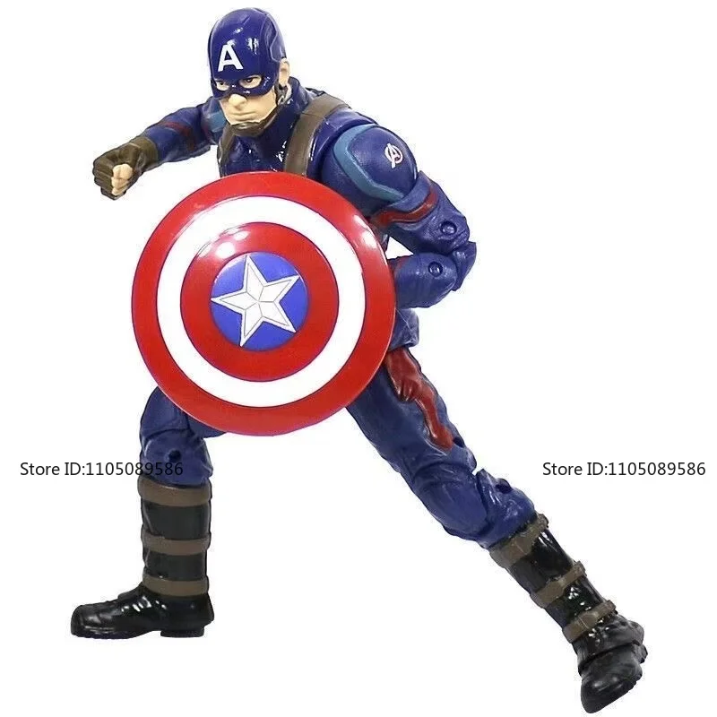 Op voorraad Marvel Legend X-Men G00607 Captain America Cool Model Mobiele figuur Vakantiecadeau Originele filmkarakter Speelgoed Leuke pop