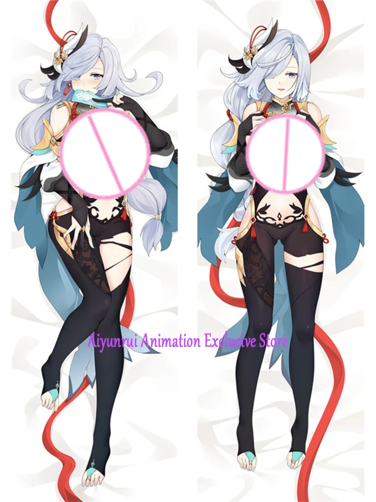 

Dakimakura Anime Shenhe 2 Side Printed Hugging Body Pillowcase Cushion Bedding Decor Pillow Cover 2024