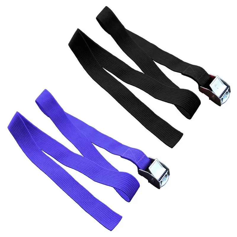 Heavy Duty Bungee Strap Cord with Metal Buckle Luggage Tied Rope Nylon Cord Belt Dropship