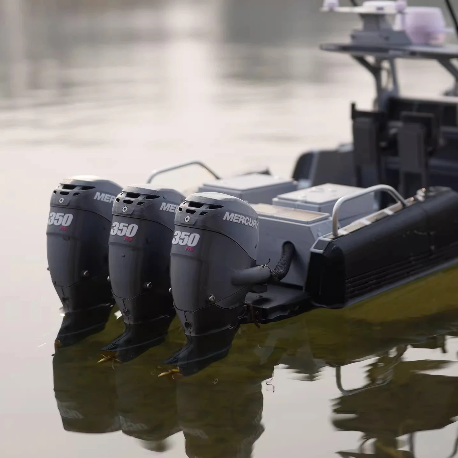 1/14 Polizei Multi Aufgabe RC Interceptor Boot RTR Version 3D Druck Simulation Schiff Modell Erwachsene Universal RC Schiff Modell Spielzeug