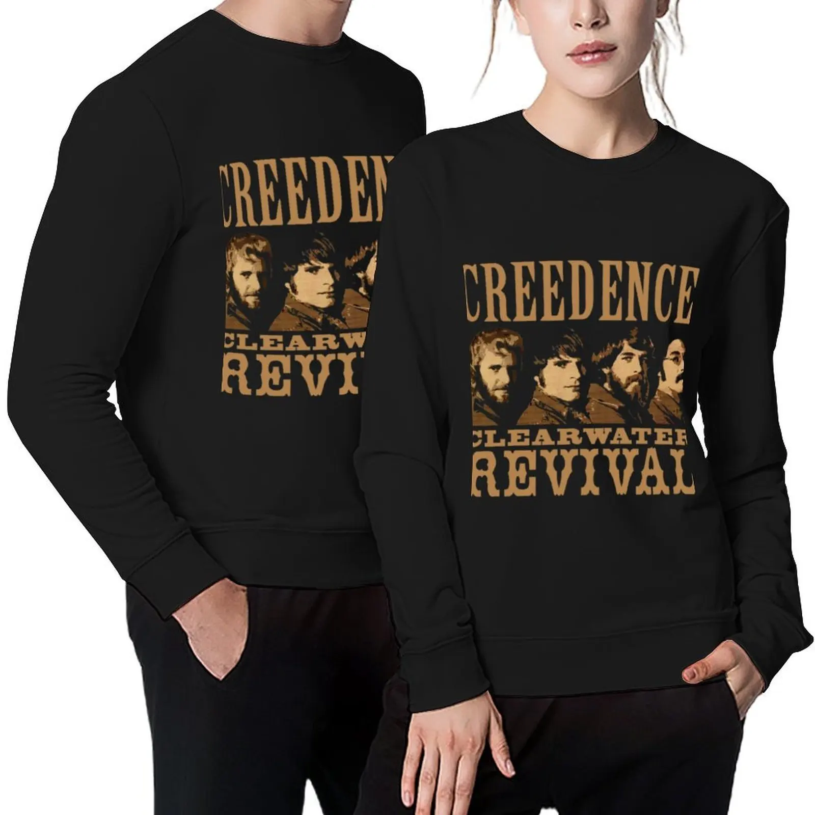 

Creedence Clearwater Revival Pullover tracksuit winter clothes korean clothes aesthetic clothing new in sweatshirts