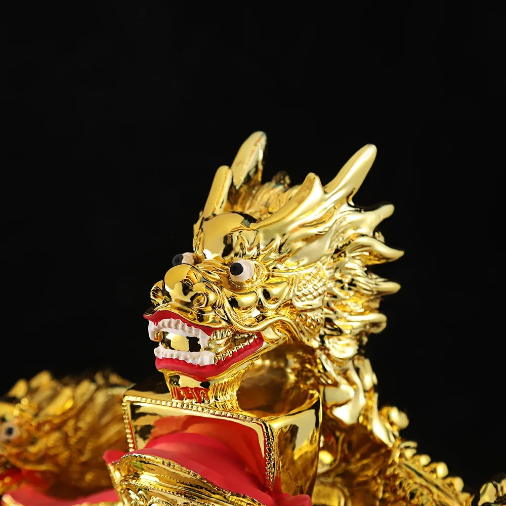 Nine Dragons God of Fortune To Attract Wealth and Prosperity Home Living Room Idol Company Ornaments