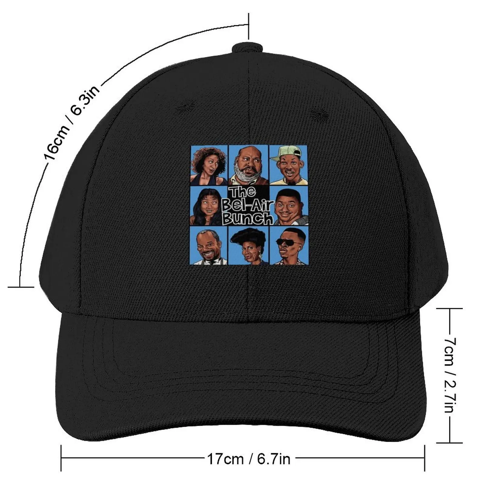 the bel-air bunch Baseball Cap Fashion Beach Dropshipping Women's Golf Clothing Men's