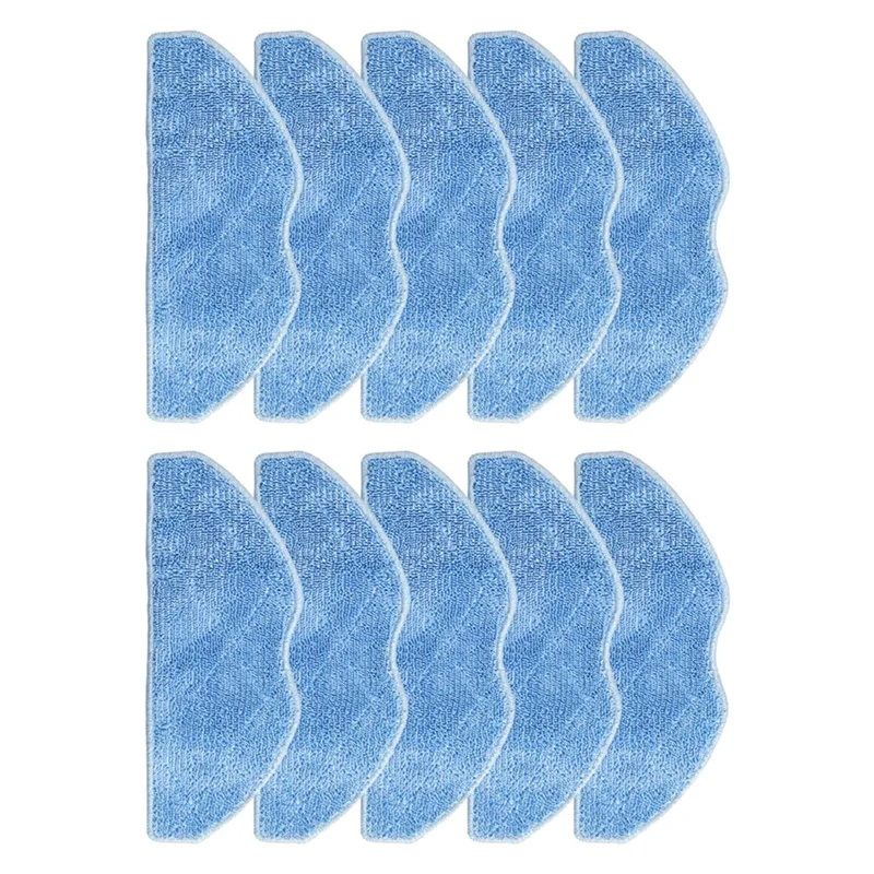 

ABVB-10Pcs Mop Cloth Pad Cleaning Cloth For Miwhole M8 Lite Robot Vacuum Cleaner Sweeper Spare Parts Accessories Household Clean