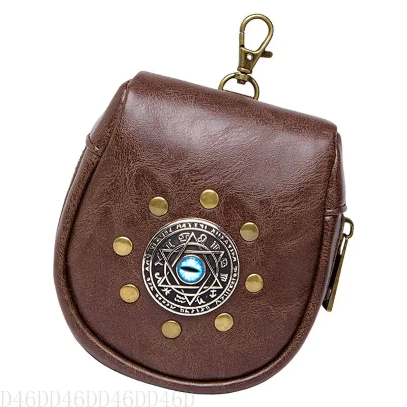 D46D محفظة حزام عتيقة لسوق عصر النهضة وحقيبة الهدية في الهالوين.