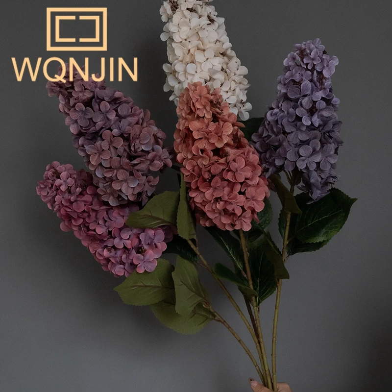 1 Stück Hochwertige Pagoden-Hortensie Künstliche Blume Hochzeitsdekoration Wohnzimmer Esstisch Blumenarrangement – Detail 3