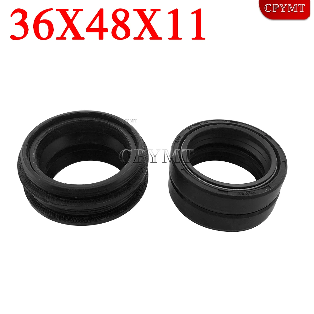 36x48x11 Front Fork Oil Seal & Dust Cover 36 48 Fit For DT50R DT50 RSM DT50 X XT125 R XT125R BRA XT125 X XT125X BRA 2003-2010