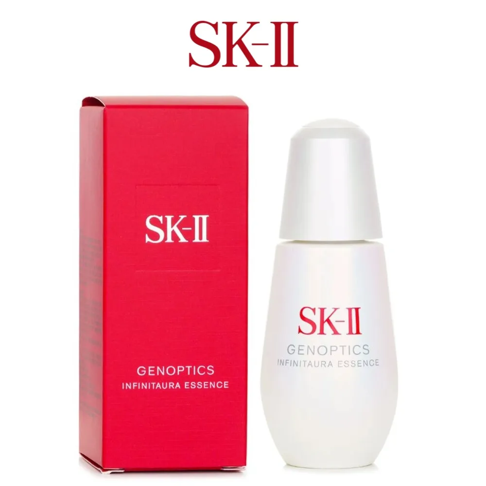 

SK-II Genoptics Infinitaura Essence 50 мл, Корректор темных пятен, Оригинальный уход за кожей SKII, вещи для слоев, уход за кожей лица, красота