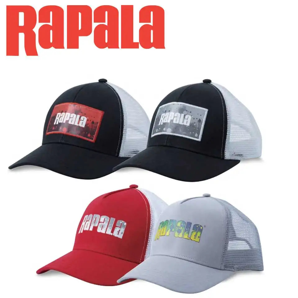 RAPALA Fishing Hat fishing cap Breathable /led hat/Outdoor Sports Visor Baseball Golf Cap Adjustable Summer Hat Fishing Tackle