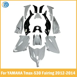 Suitable For YAMAHA Tmax-530 Tmax 530 TMAX530 2012 201 3 2014 Black White Motorcycle Fairing kit can be customized 2012-2018