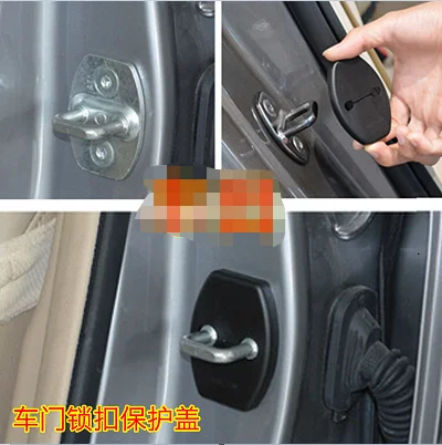 For 19 Eze CHR Vitz Turbo Prado Crown Handa Retrofit door latch protection cover