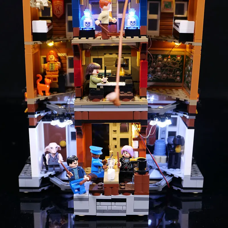LED Light Kit For LEGO 76408 Grimmauld Place Decorative Lamp Ideas DIY Gift (Not Include Building Blocks Bricks Kits Sets Model)