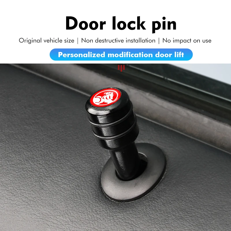 Car Security Door Lock Pins Alloy Knob Pull Pins Accessories For Holden Captiva Commodor VZ VE Colorado Caprice VT VX VU