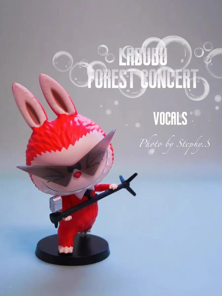 Labubu Forest Concert Series Blind Box Brinquedos, Modelo Original, Confirmar Estilo, Figura Anime Bonito, Presente Surpresa