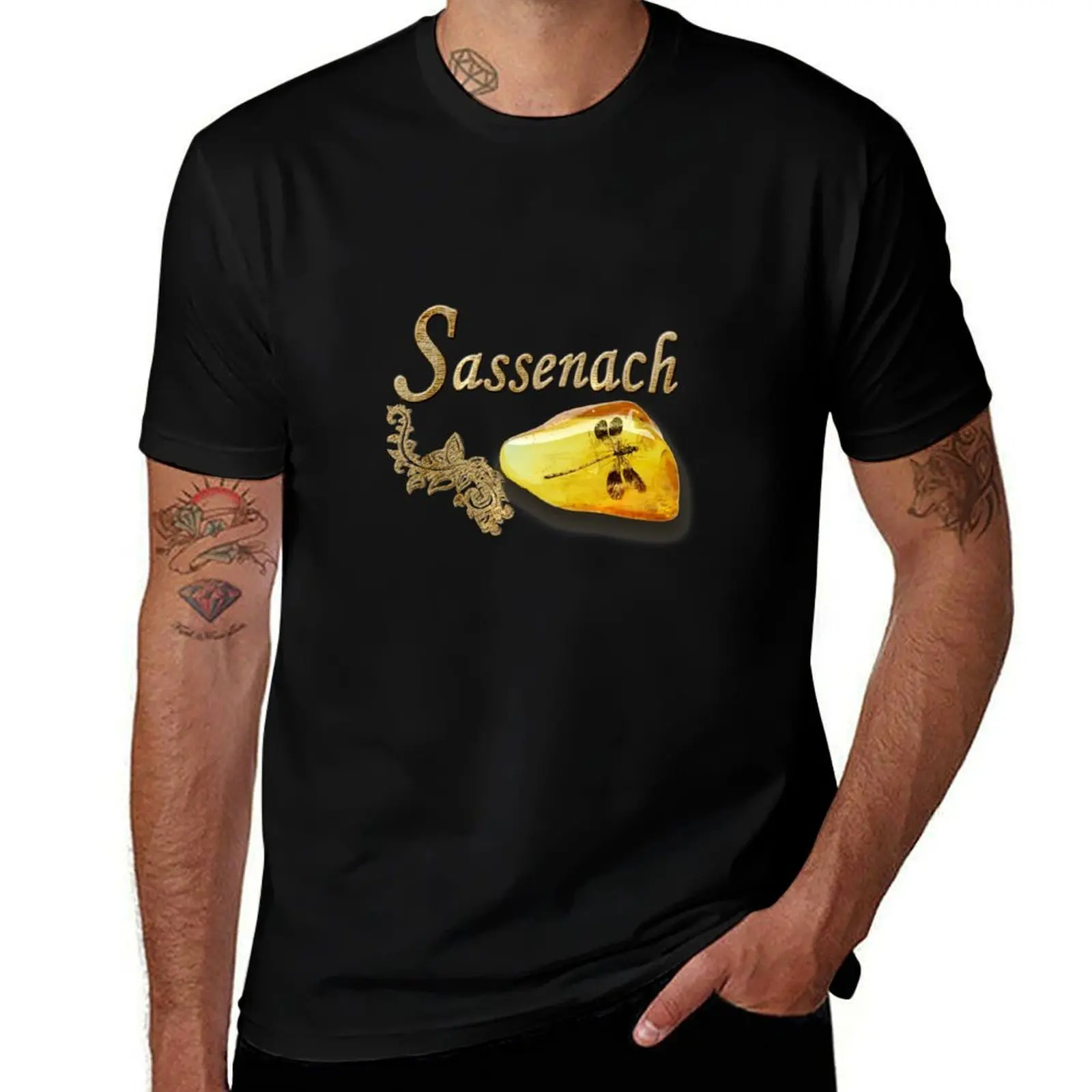 

Sassenach, Outlander T-Shirt Plus Size Lightweight Tee Shirt