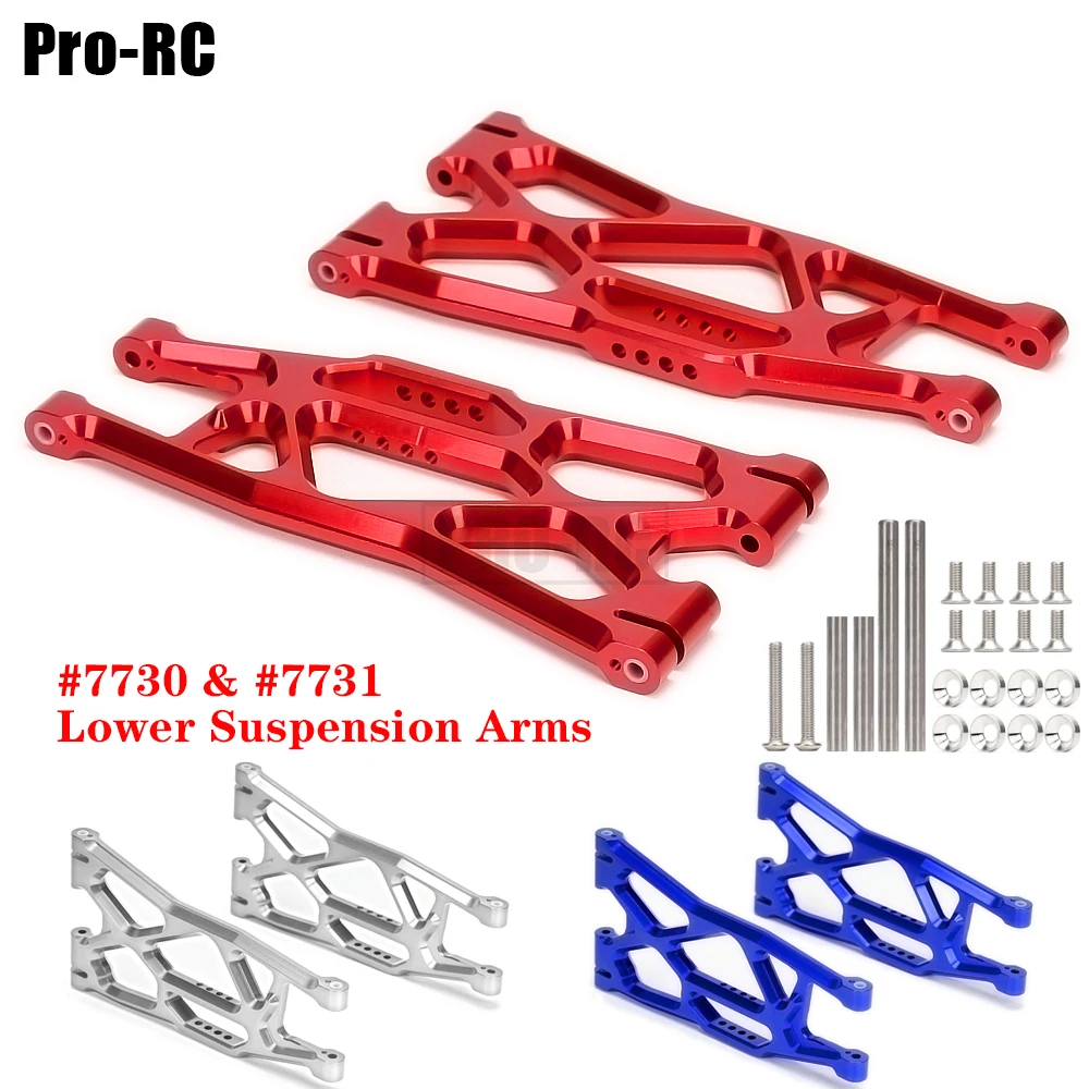 Aluminum Alloy Lower Suspension Arms 7730 & 7731 Front & Rear, Left & Right  for Traxxas 1/5 XMaxx X-Maxx 6S 8S RC Car Part