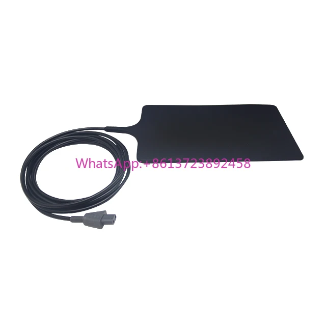 

Reusable ESU 400 Silicon Diathermy Electrosurgery Patient Plate ESU Grounding Pad with Cable for Valleylab Diathermy Pad