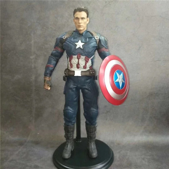 

Marvel Captain America Action Figure 1/6 12 Inches The Avengers Cloth Garmentfigurine Collectible Model Children Toys Free Shipp