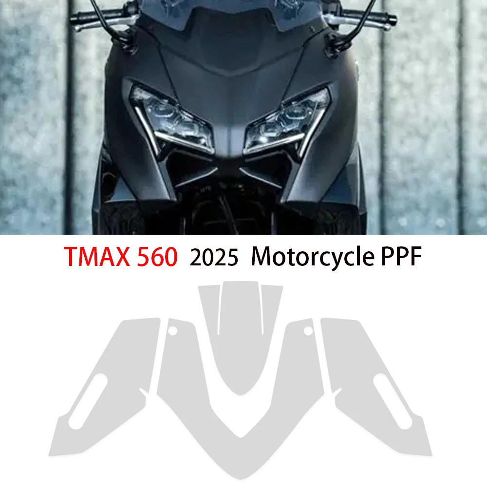 

2025 TMAX 560 Screen Protector Motorcycle Invisible Car Cover For YAMAHA TMAX 560 2025 Anti-scratch PPF TPU Protective Film