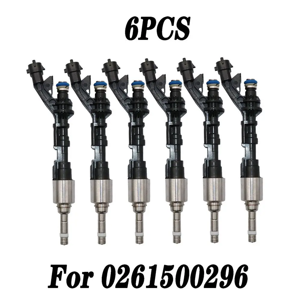 

6Pcs Fuel Injectors Fit For Jaguar F-Type Land Rover Range Rover 3.0L 0261500296