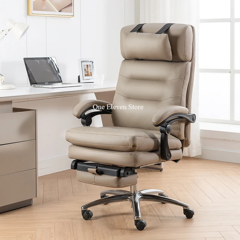 

Recliner Office Chair Desk Computer Ergonomic Arm Living Room Game Chair Swivel Vanity Silla De Escritorio Office Furniture