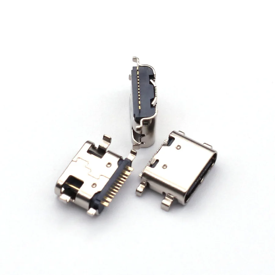 1-3Pcs TYPE-C-31-M-14 USB 3.1 Connector 12PIN 14P Charging Female Socket Plug To Solder Wire & Cable PCB Board Module