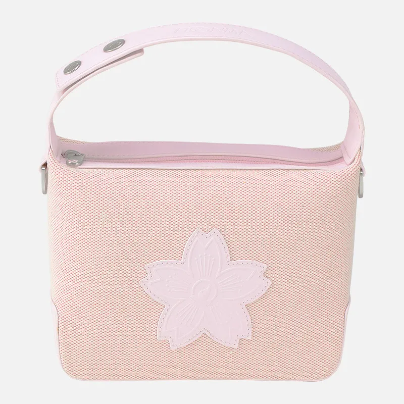 HONMA Sakura Golf Handbag HB2501 Women Portable Mini Tote Bag Pink Hand Carry Accessory Pouch Cherry Blossom