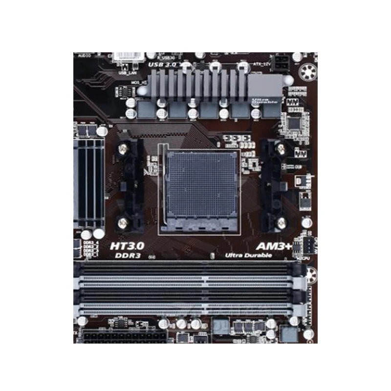 Soquete AM3 + DDR3, 32GB, Desktop Mainboard, SATA III, USB 3.0, GA-970A-DS3P, apto para AMD, 970