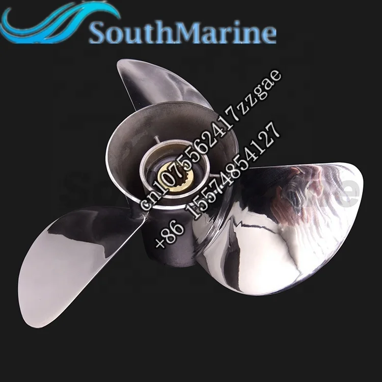 688-45970-03-00 Boat Engines Stainless Steel Propeller 13x19-K for  60HP 70HP 75HP 80HP 85HP 90HP 115HP 130HP Outboard