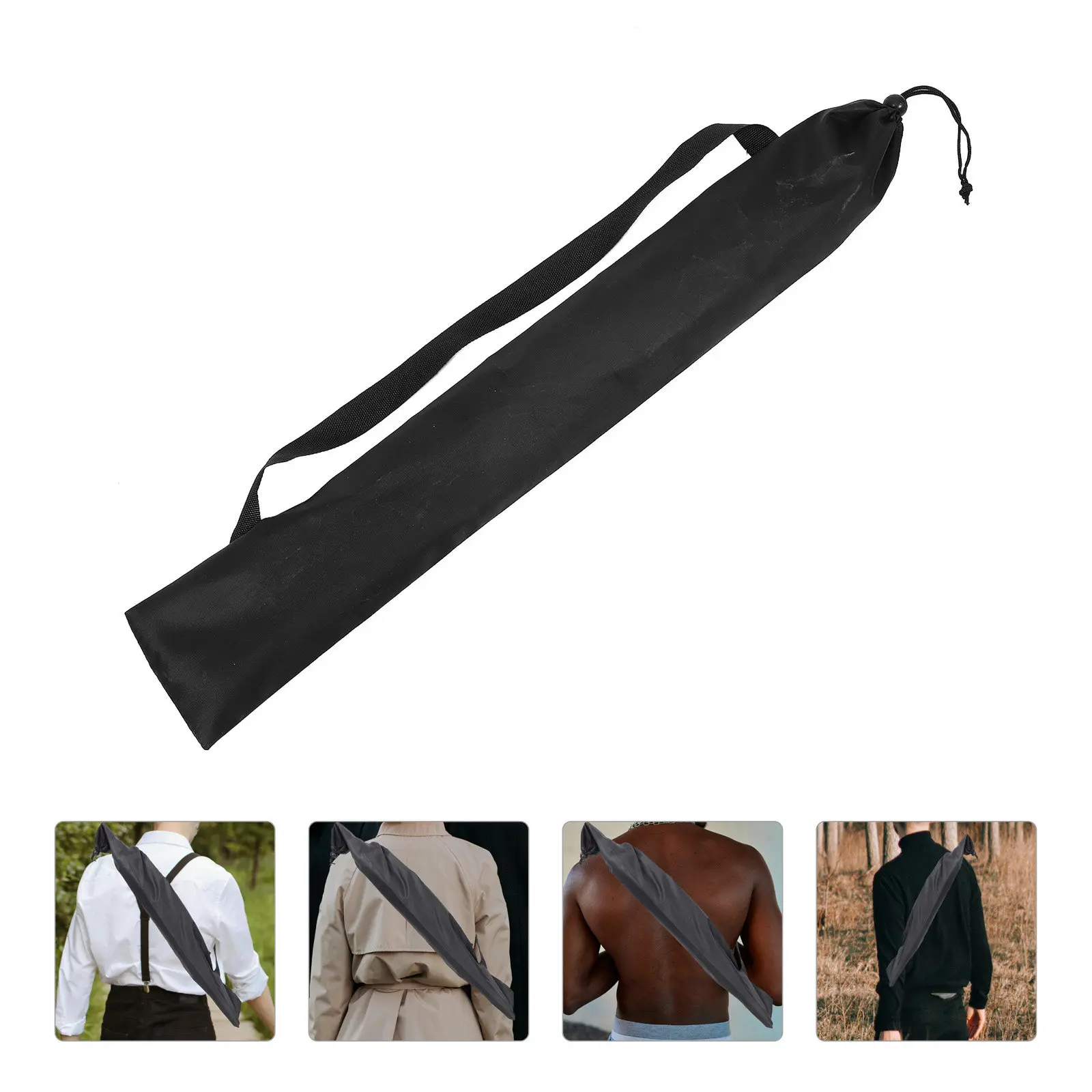 

Baseball Bat Pouch Heavy-Duty Polyester Bat Storage Bag Fits Most Bats Shock Absorbing Portable Carry Case for Training Games