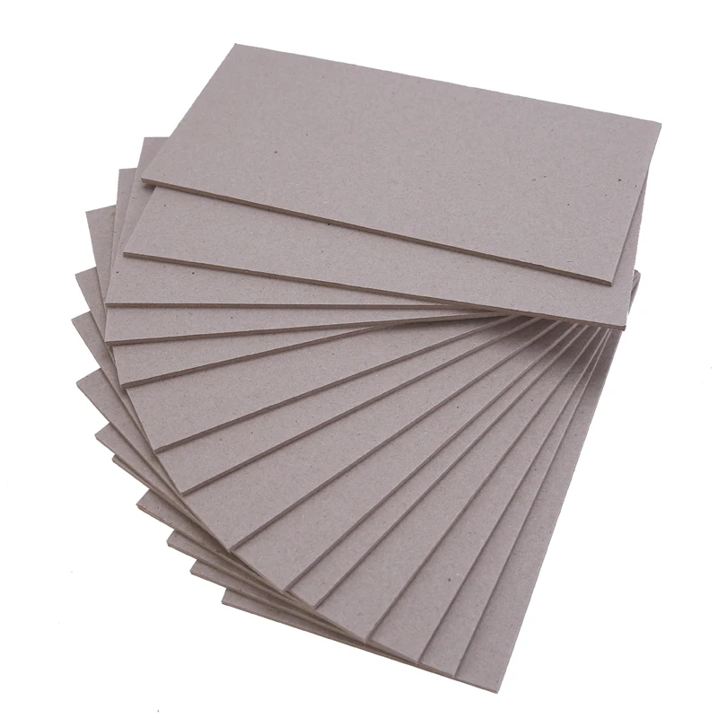 Double sided gray cardboard DIY handmade packaging pad paper