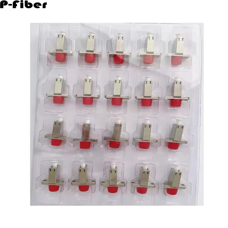 مقرنة ألياف بصرية LC FC ، موصل متعدد الأوضاع مفرد ، محول شفة مربعة صغير ، 5 *
