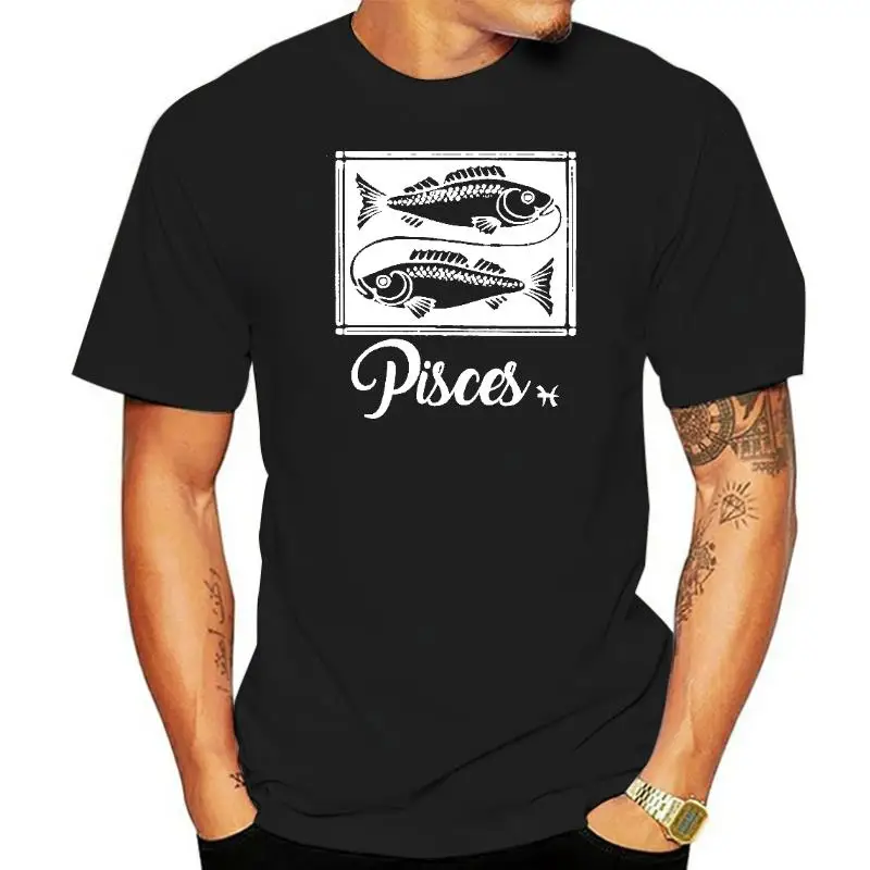 Mens Pisces Horoscope Tri-Blend Tee Birthday Astrology