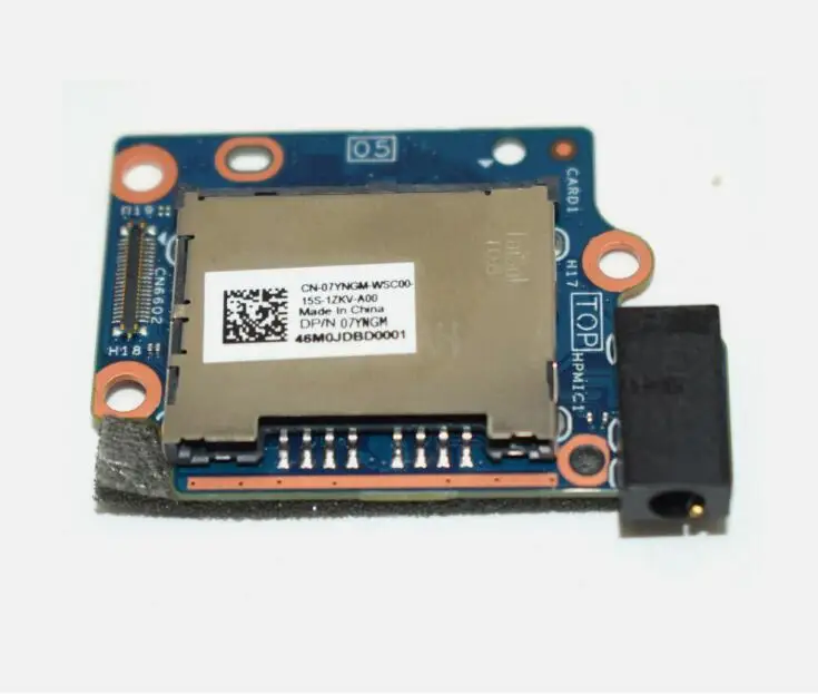 7YNGM For DELL XPS 17 9700 9710 P92F Card Reader Audio Board CN-07YNGM 07YNGM 0JHXMY JHXMY