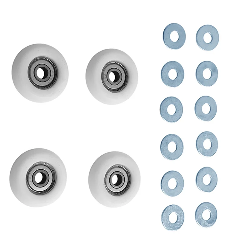 M12K-خزانة حمام عجلة باب منزلق 4 قطعة لصالة الألعاب الرياضية 2000 3000 3000 XL خزانة غرفة الاستحمام تحمل الأسطوانة باب الحمام #4