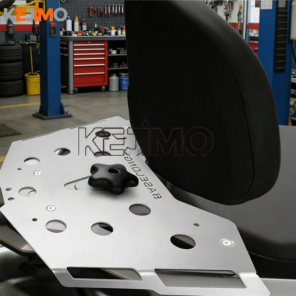 

Для BMW R1200GS LC 2013-2018, R1250GS 2019-2023, 2022, 2021, 2020: Задний багажник, кронштейн для кофра, мягкая сумка для инструментов без крепления на багажник